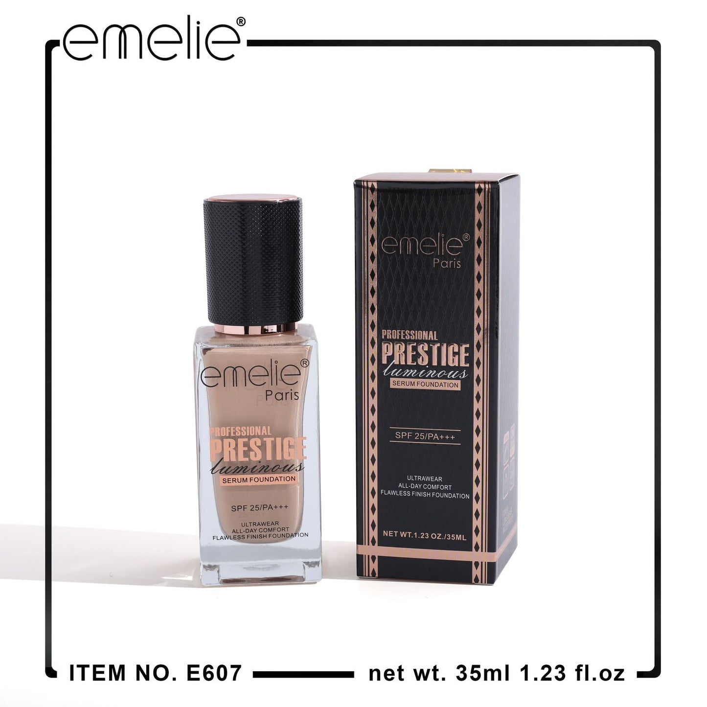 Emelie Prestige Luminous Serum Foundation β SPF 25/PA+++ | 35ml