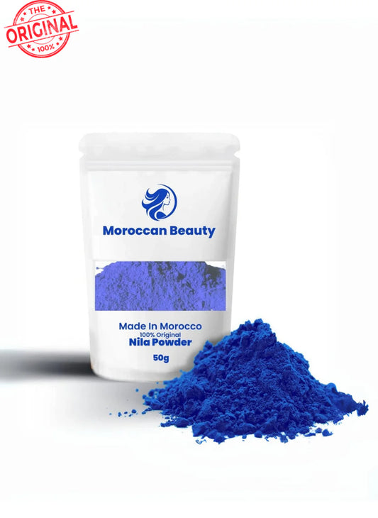 Moroccan Nila Powder for Skin Brightening, Whitening & Tan Removal – 100% Original (50g)