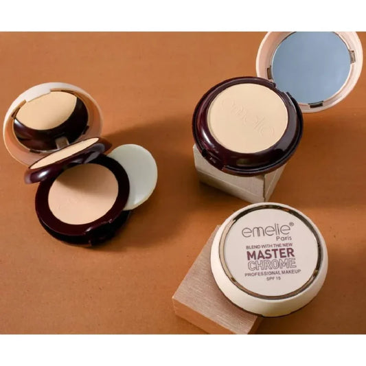 Emelie Paris Master Chrome Professional Makeup Compact (SPF15)
