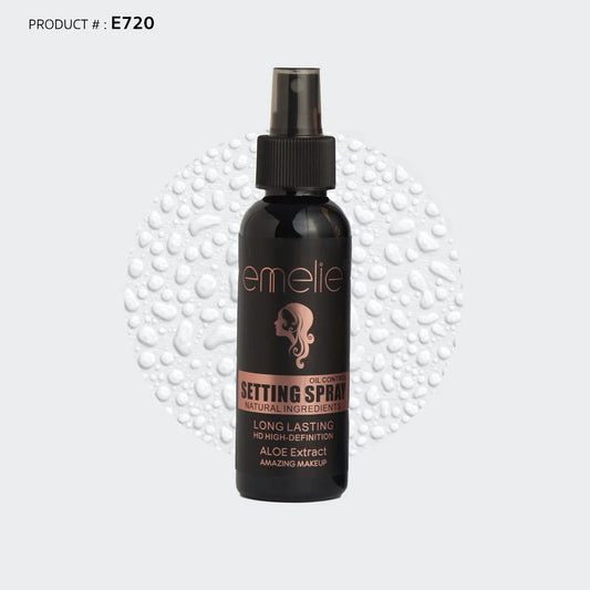 Emelie Long Lasting Makeup Setting Spray – Oil Control | Aloe Extract | 100ml