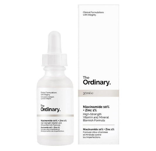 The Ordinary Niacinamide 10% + Zinc 1% – Pore & Acne Control Serum (30ml)