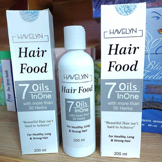 Havelyn Hair Food – 7 Oils in One with 30+ Herbal Extracts | 200ml