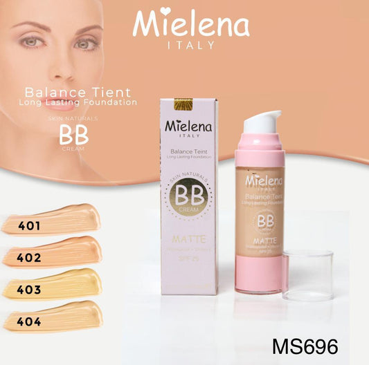 Mielena BB Cream – Balance Teint | Matte Finish + SPF 25 + Vitamin E