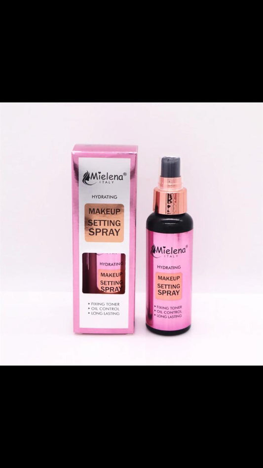 Mielena Hydrating Setting Spray – Dewy Glow + Long-Lasting Hold