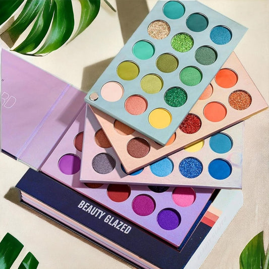 Beauty Glazed Color Fusion Eyeshadow Palette – 60 Shades (Matte &amp; Glitter)