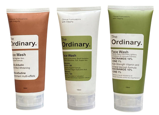 The Ordinary Face Wash – 150ml (Niacinamide | Alpha Arbutin | Hyaluronic Acid)