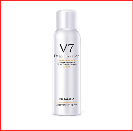 BIOAQUA V7 Deep Hydration Whitening Spray – 250ml | Instant Tone-Up & Moisture Boost