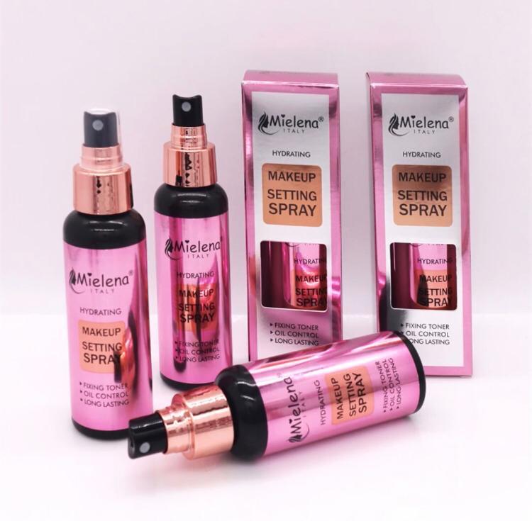 Mielena Hydrating Setting Spray – Dewy Glow + Long-Lasting Hold