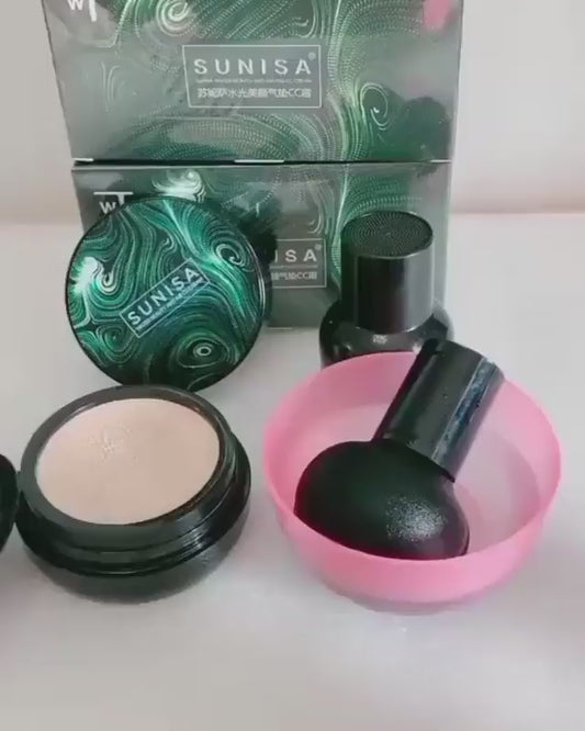 Sunisa Air Cushion Foundation (With Mushroom Head Brush)